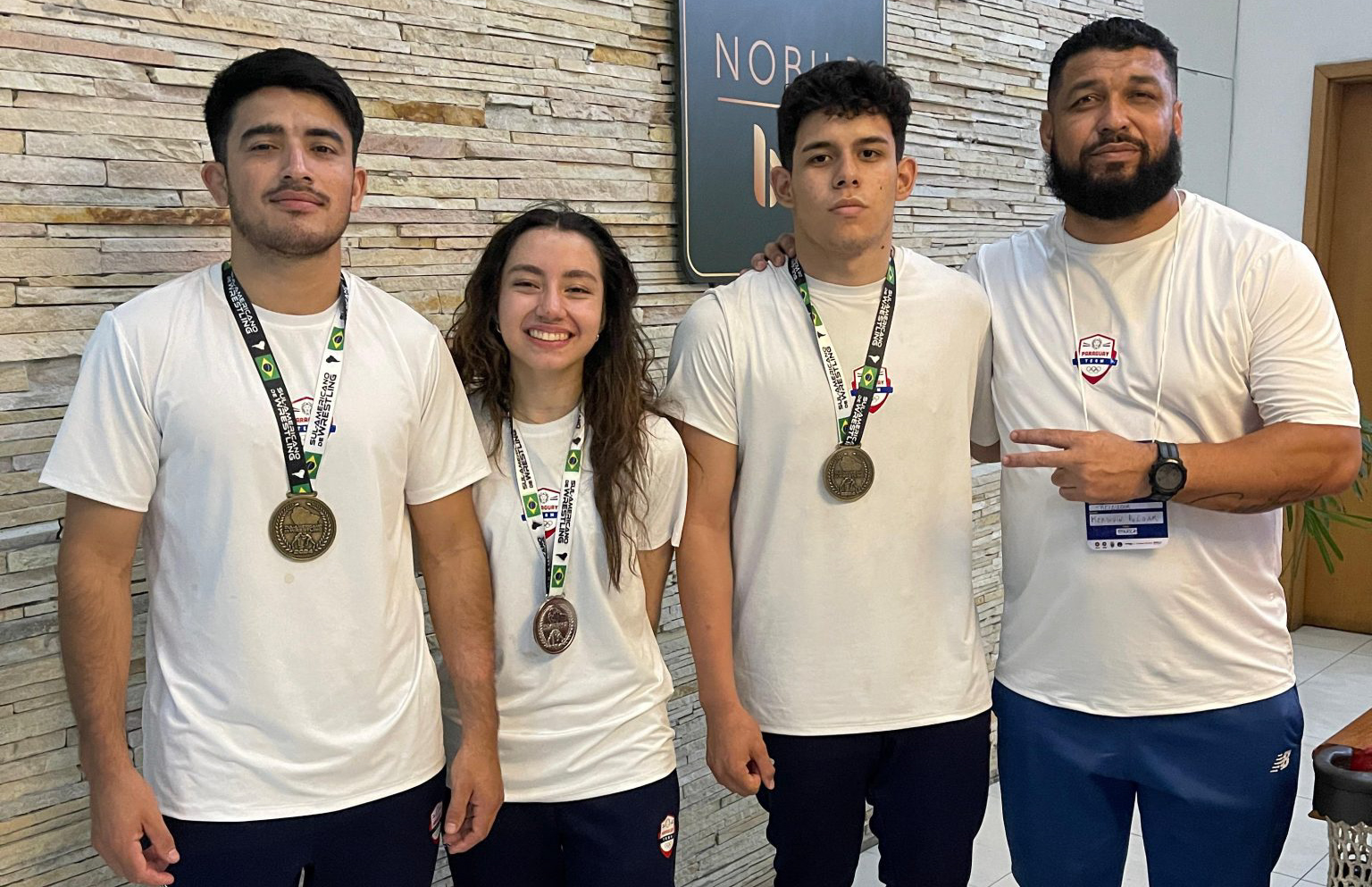 Paraguay se llevó tres medallas del sudamericano de lucha olímpica de Rio de Janeiro